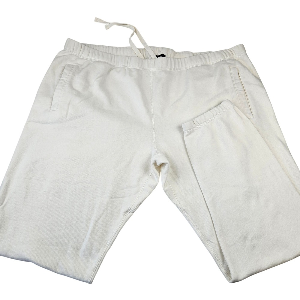 Roots original sweatpant egret white drawstring nwt, size 3X - Picture 3 of 5